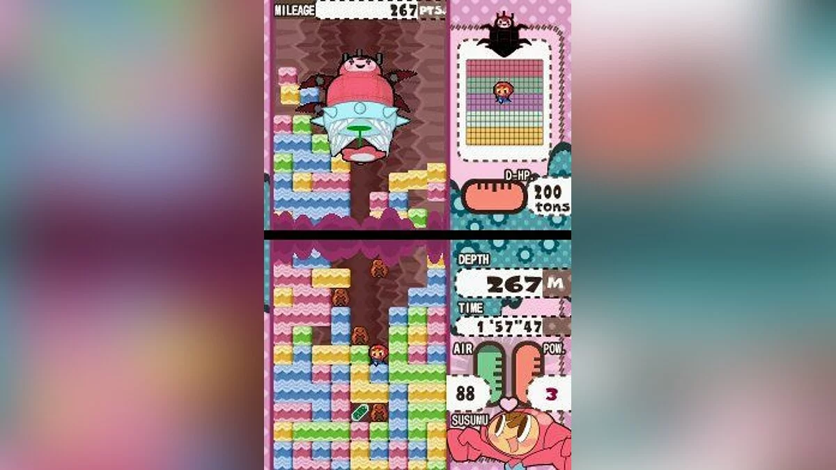 Скриншот из игры Mr. Driller: Drill Spirits - 1