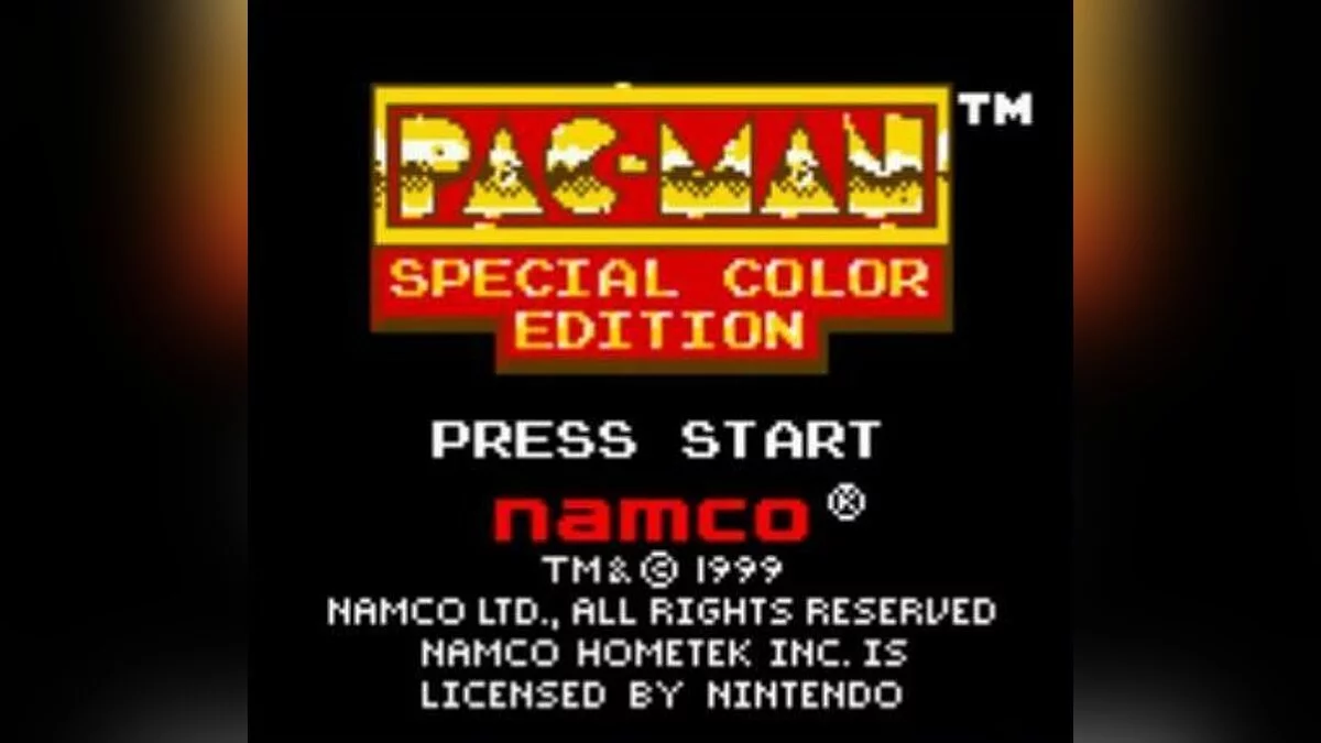 Скриншот из игры Pac-Man: Special Color Edition - 7