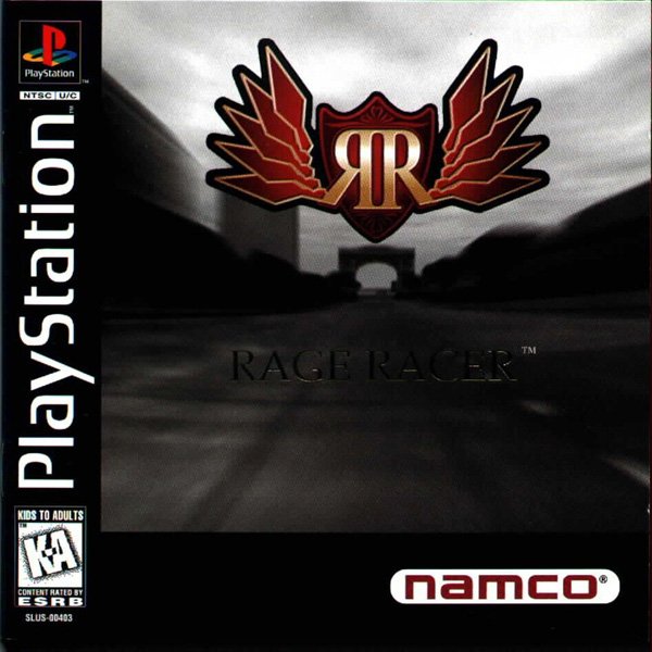 Обложка игры Rage Racer