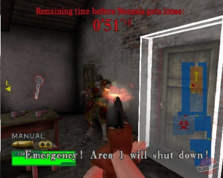 Скриншот из игры Resident Evil Survivor 2 CODE: Veronica - 1
