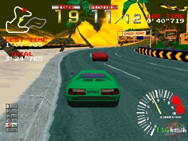 Скриншот из игры Ridge Racer (1995) - 17