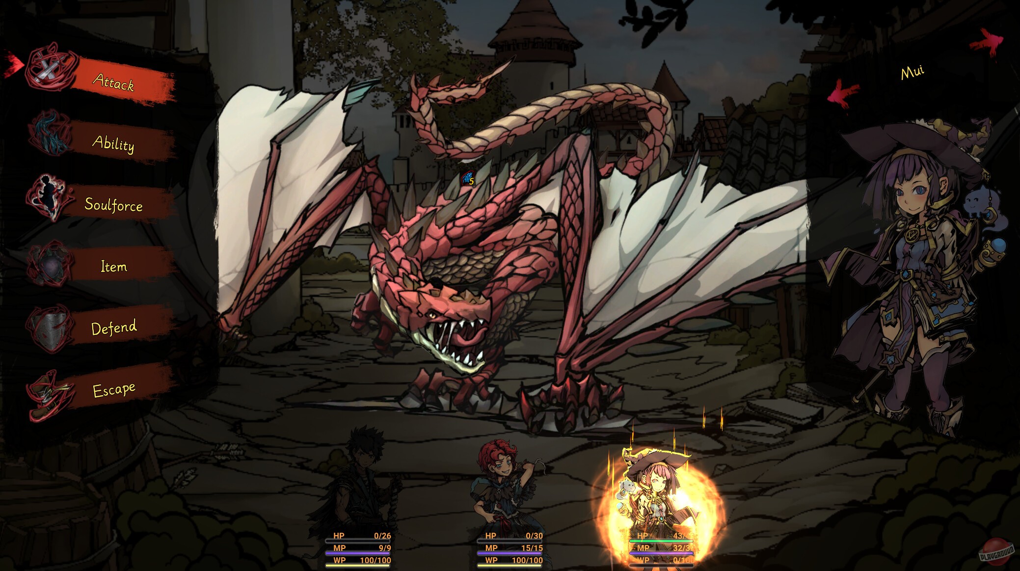 Скриншот из игры The Nameless: Slay Dragon - 1