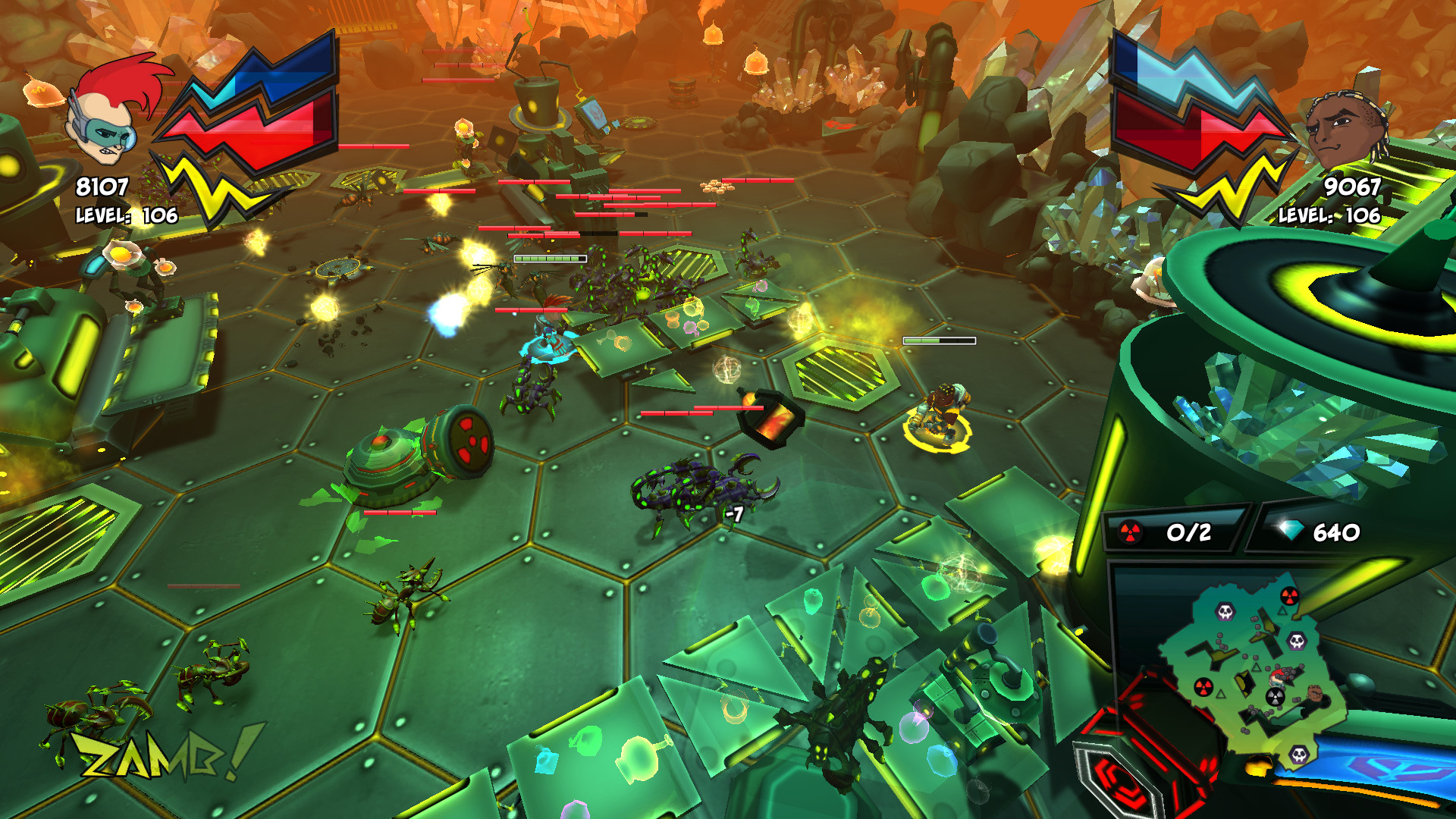 Скриншот из игры ZAMB! Endless Extermination - 1