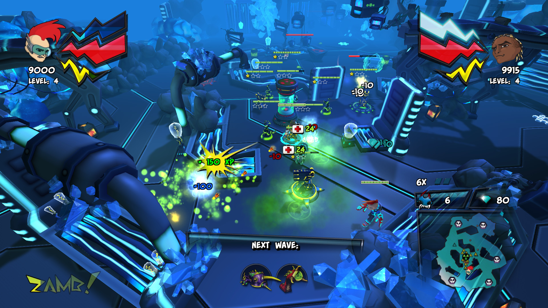 Скриншот из игры ZAMB! Endless Extermination - 2
