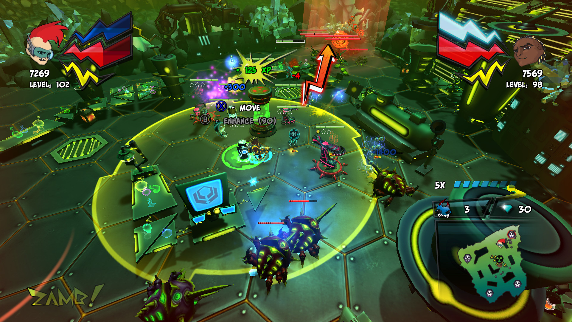 Скриншот из игры ZAMB! Endless Extermination - 4