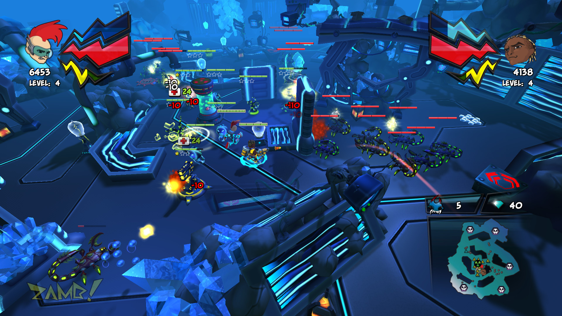 Скриншот из игры ZAMB! Endless Extermination - 7