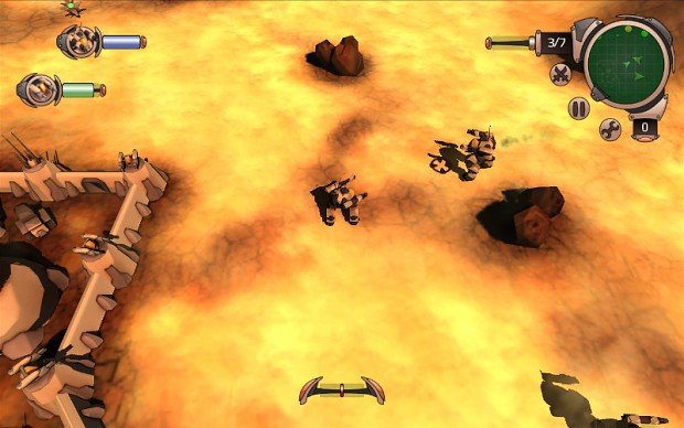 Скриншот из игры Mecha Squad - 1