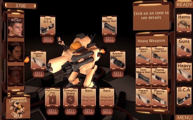 Скриншот из игры Mecha Squad - 4