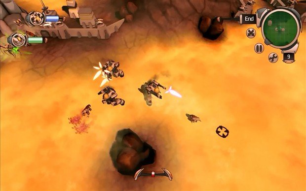 Скриншот из игры Mecha Squad - 5