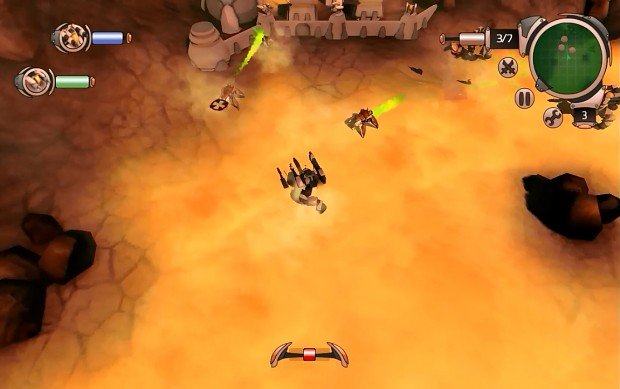 Скриншот из игры Mecha Squad - 6