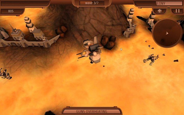 Скриншот из игры Mecha Squad - 8