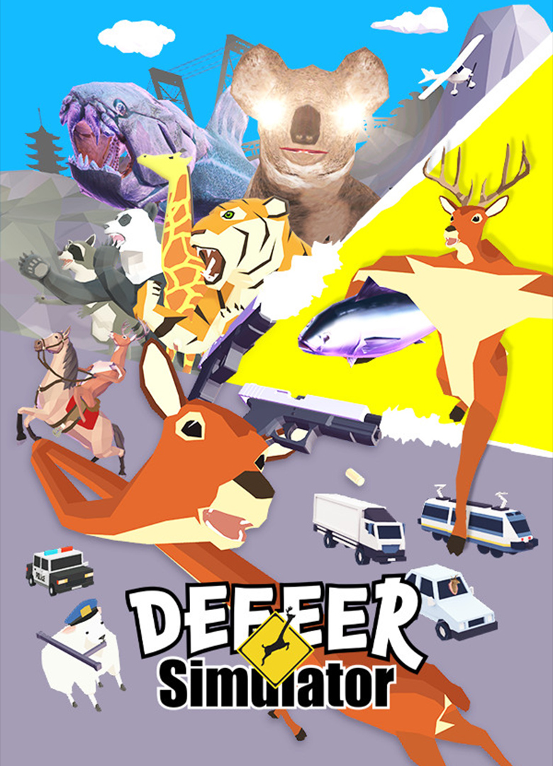 Обложка игры DEEEER Simulator: Your Average Everyday Deer Game