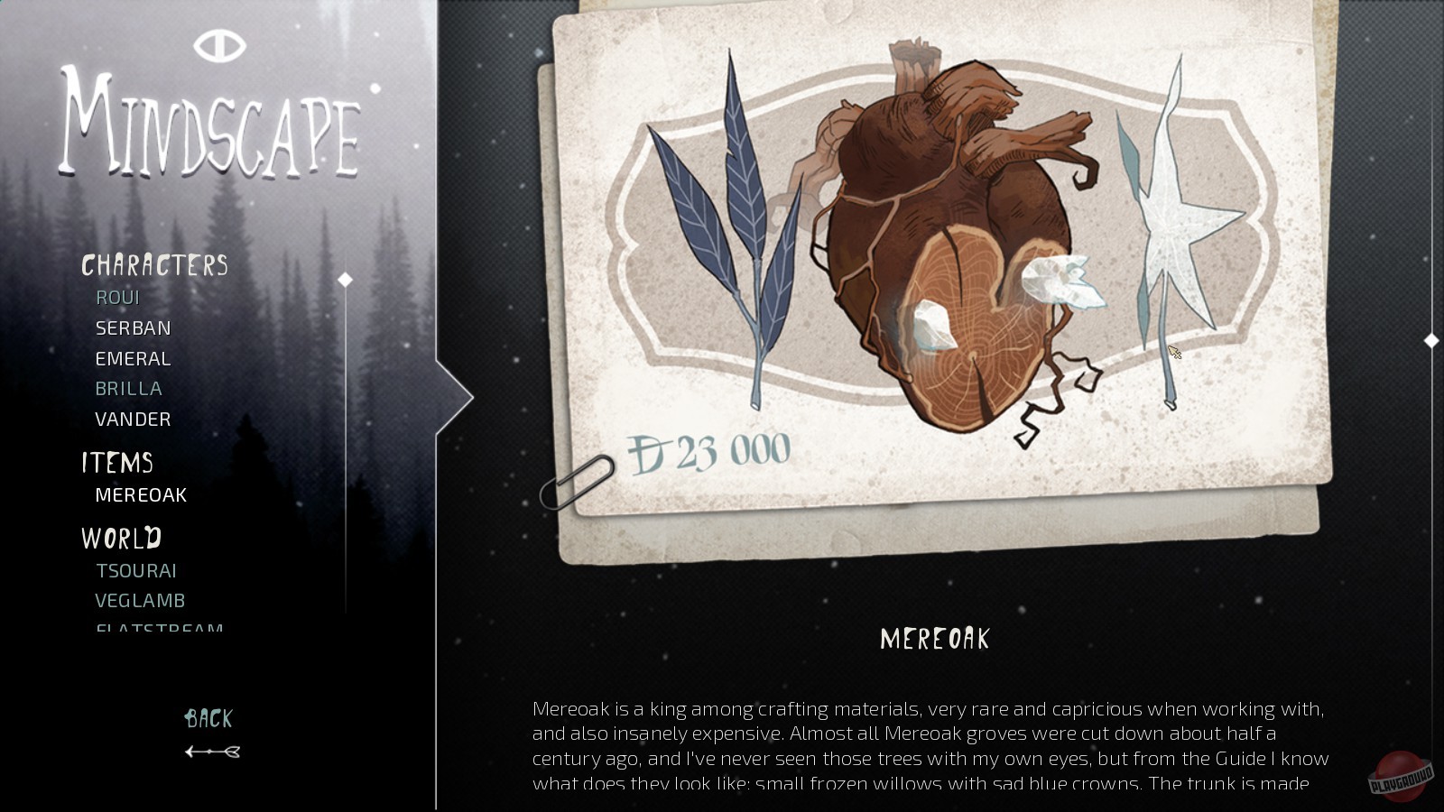 Скриншот из игры The Crown of Leaves - 9