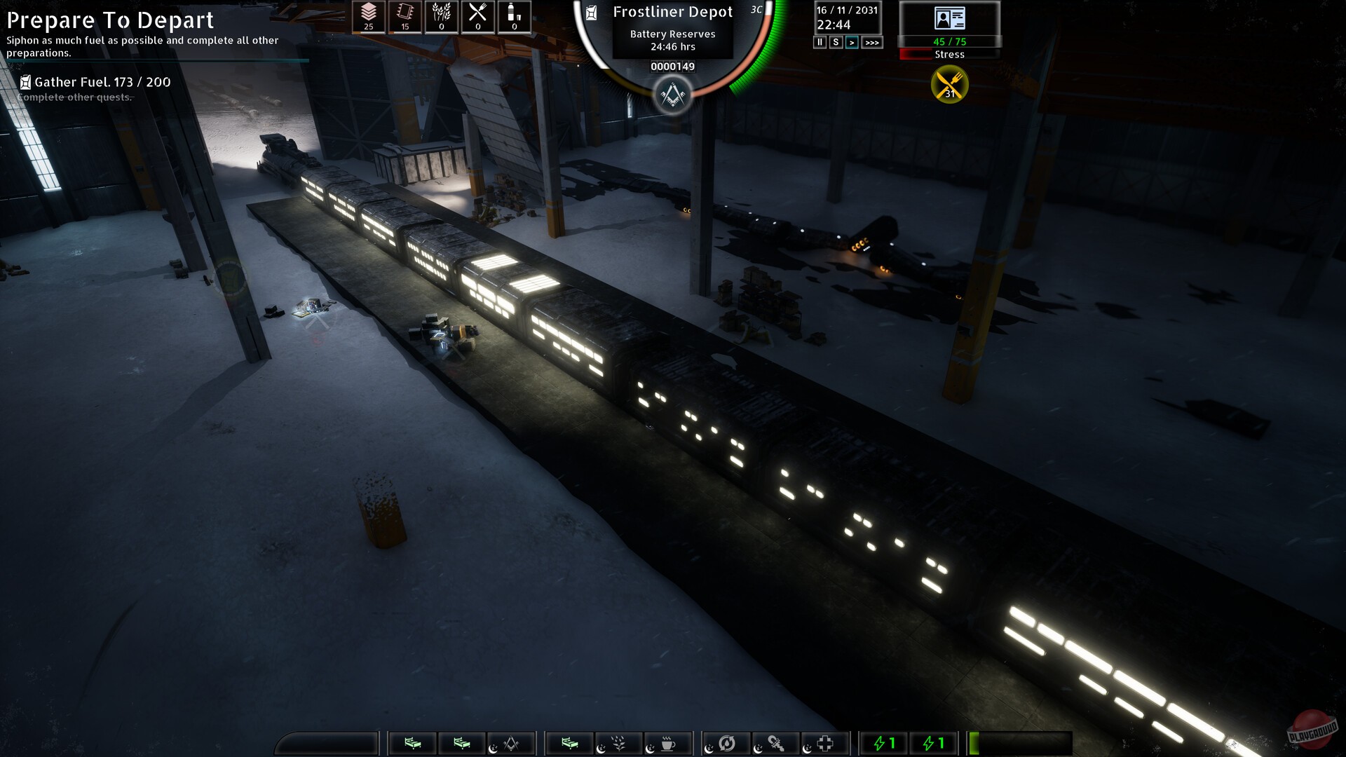 Скриншот из игры Frostliner - 5