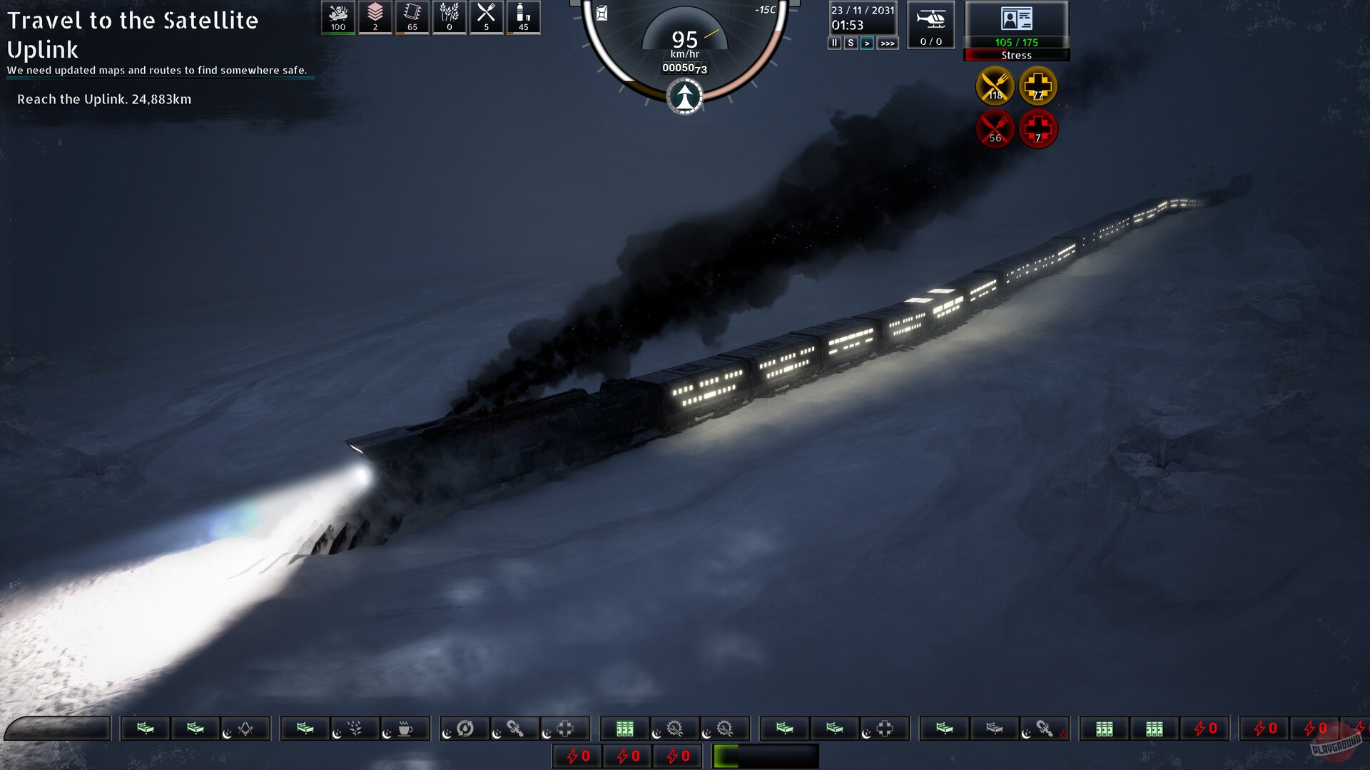 Скриншот из игры Frostliner - 6