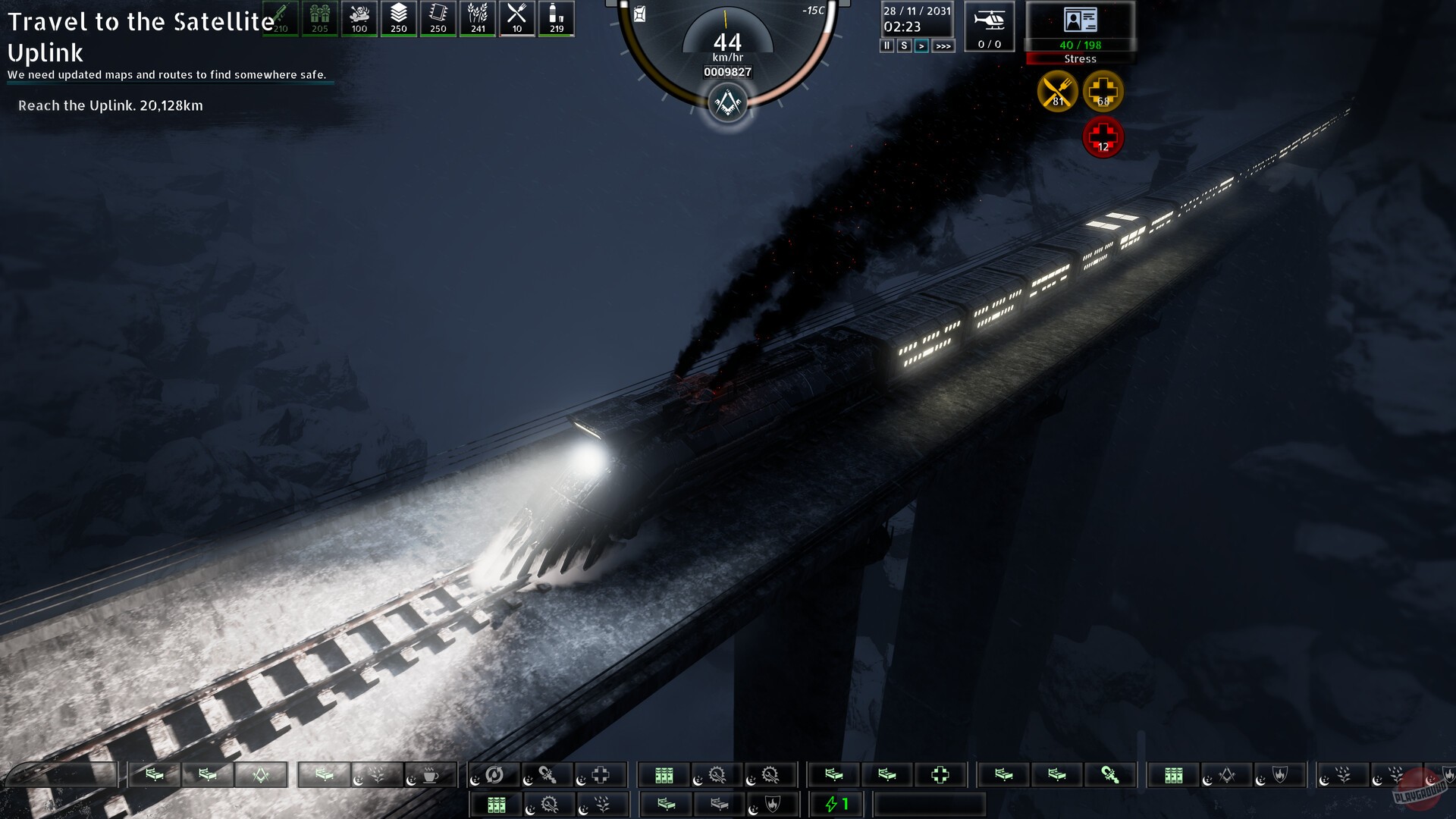 Скриншот из игры Frostliner - 2