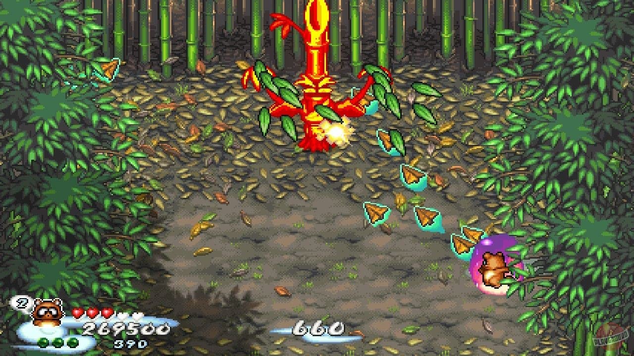 Скриншот из игры Pocky & Rocky Reshrined - 10