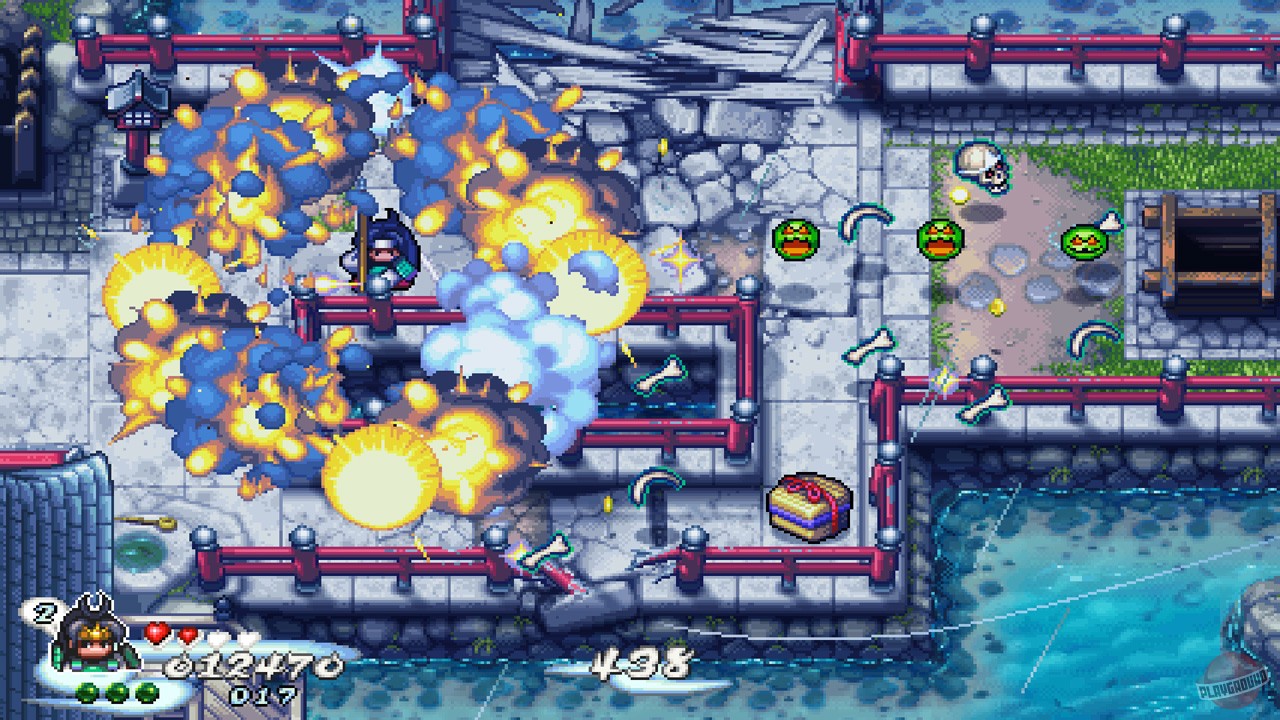 Скриншот из игры Pocky & Rocky Reshrined - 35