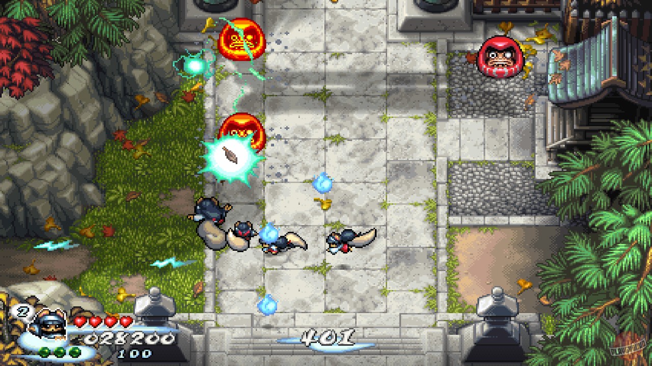 Скриншот из игры Pocky & Rocky Reshrined - 30