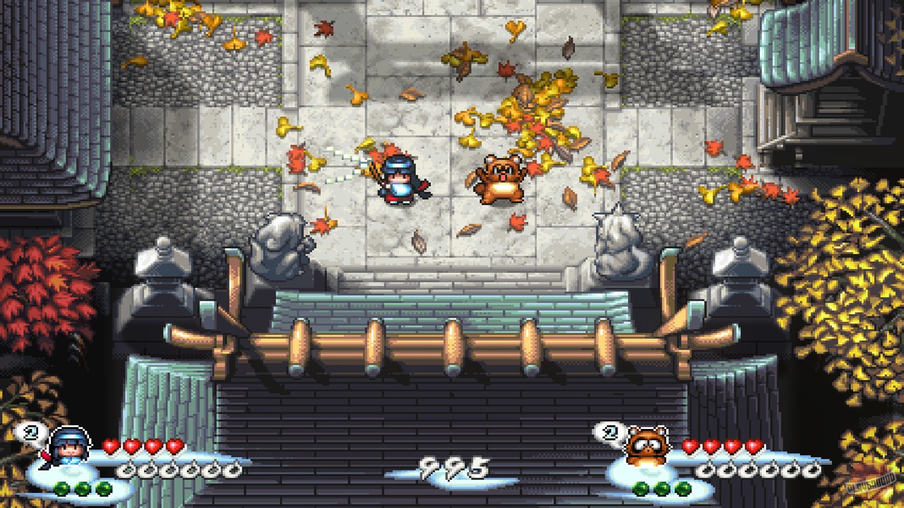 Скриншот из игры Pocky & Rocky Reshrined - 22