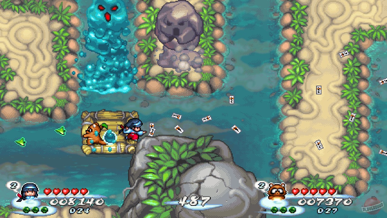 Скриншот из игры Pocky & Rocky Reshrined - 14