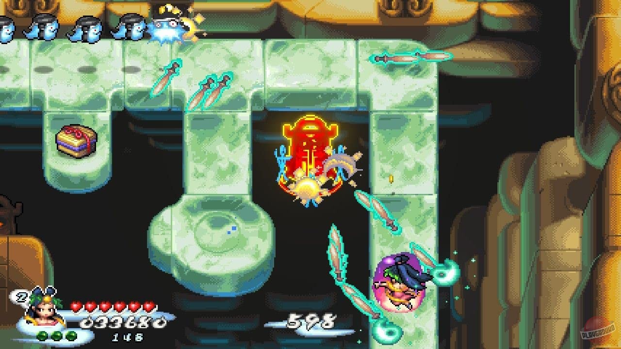 Скриншот из игры Pocky & Rocky Reshrined - 18