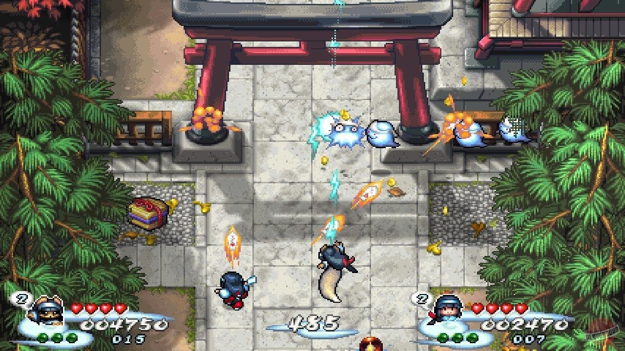 Скриншот из игры Pocky & Rocky Reshrined - 11