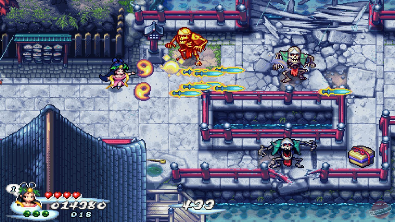 Скриншот из игры Pocky & Rocky Reshrined - 29