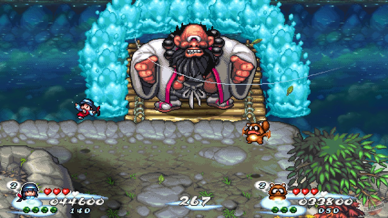 Скриншот из игры Pocky & Rocky Reshrined - 16