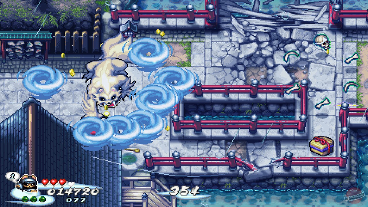 Скриншот из игры Pocky & Rocky Reshrined - 31