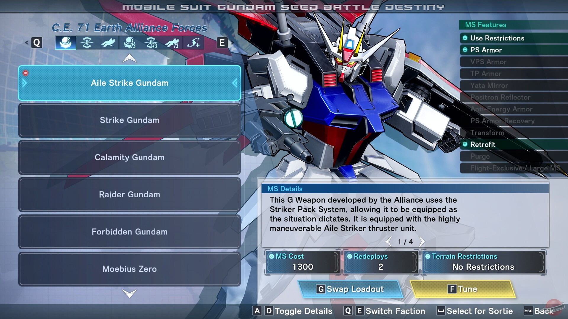 Скриншот из игры Mobile Suit Gundam Seed: Battle Assault - 1