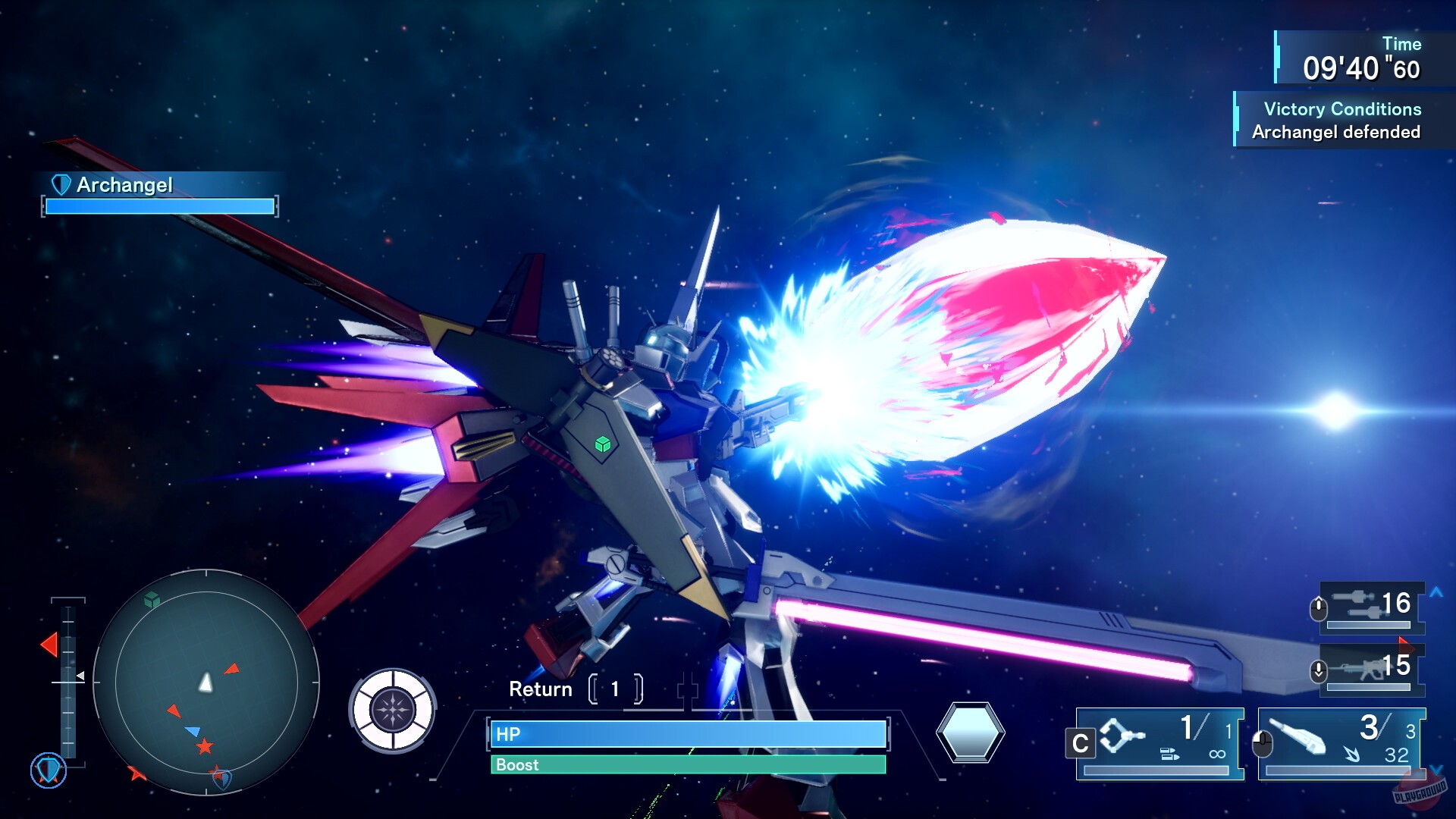 Скриншот из игры Mobile Suit Gundam Seed: Battle Assault - 3
