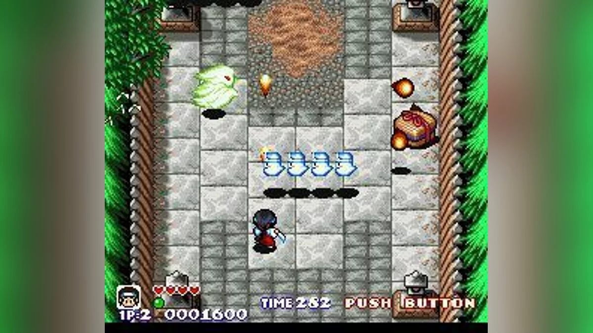 Скриншот из игры Pocky & Rocky - 5