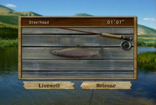 Скриншот из игры Reel Fishing: Angler's Dream - 6