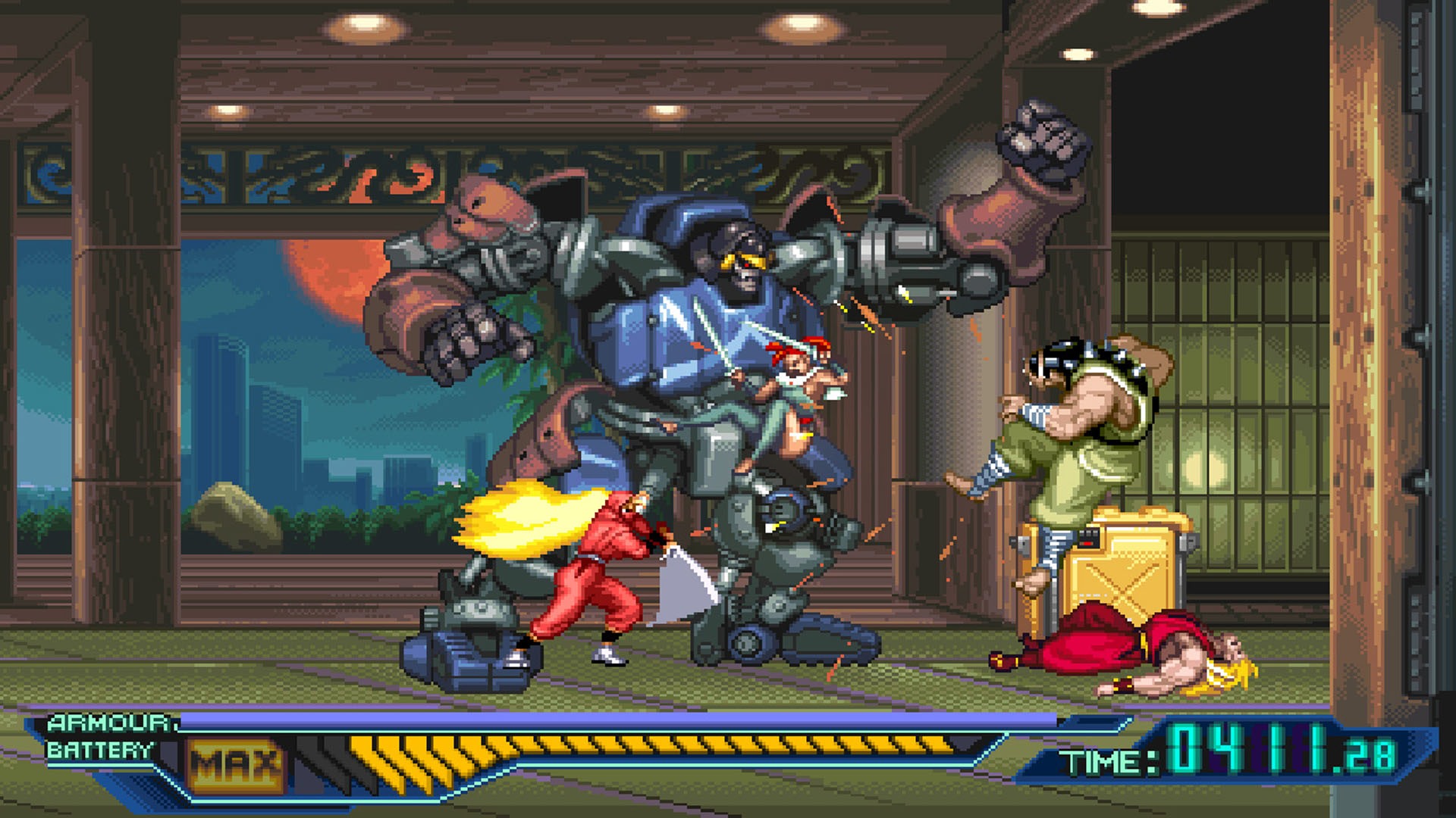 Скриншот из игры The Ninja Saviors: Return of the Warriors - 26