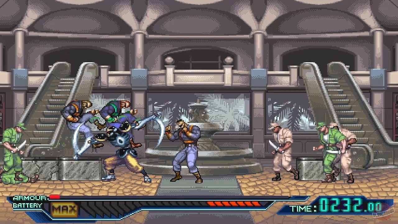 Скриншот из игры The Ninja Saviors: Return of the Warriors - 1
