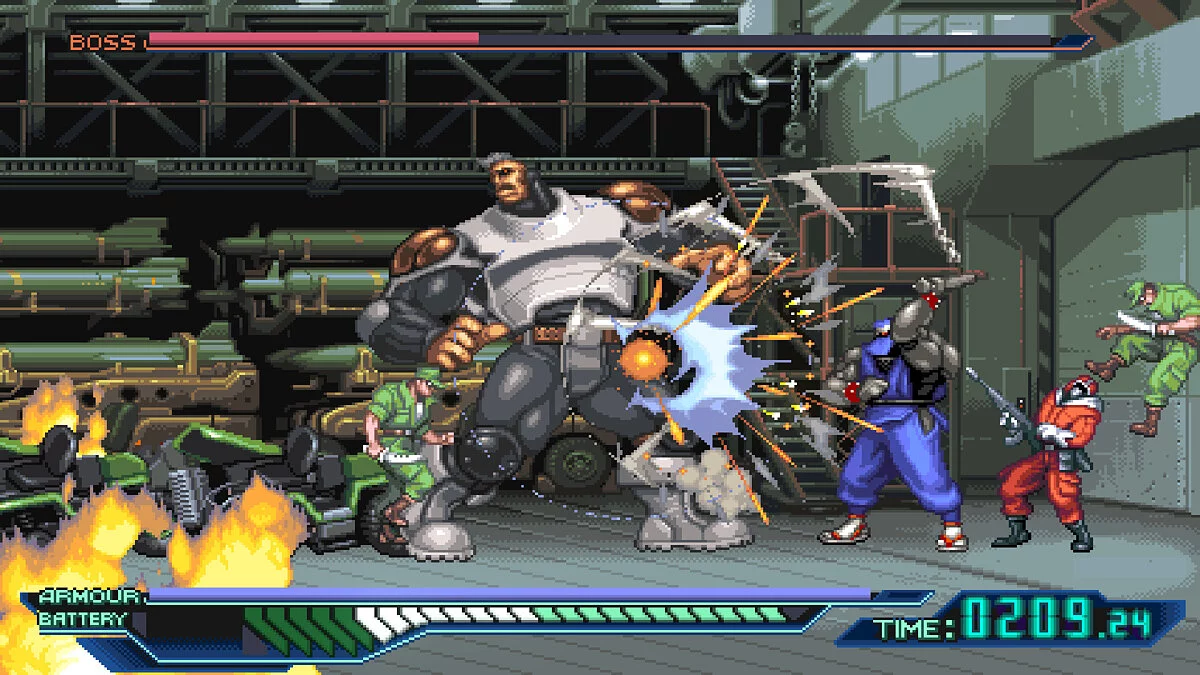 Скриншот из игры The Ninja Saviors: Return of the Warriors - 11