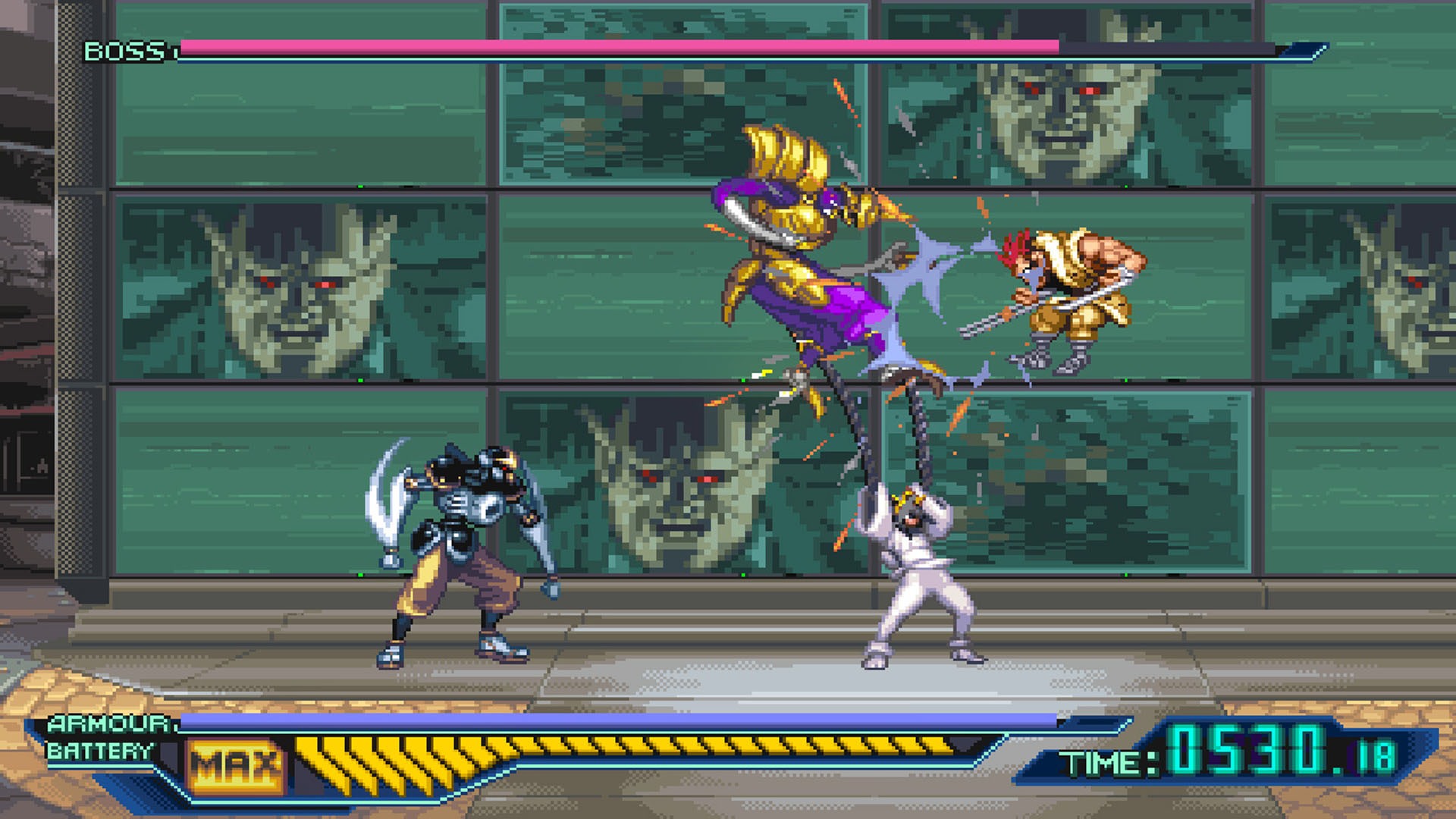 Скриншот из игры The Ninja Saviors: Return of the Warriors - 25
