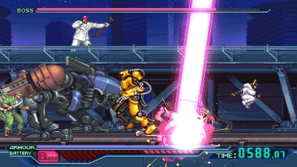 Скриншот из игры The Ninja Saviors: Return of the Warriors - 2