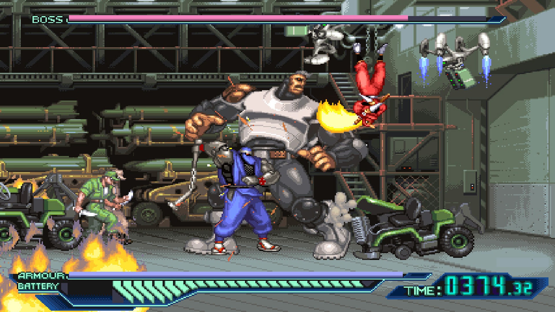 Скриншот из игры The Ninja Saviors: Return of the Warriors - 27