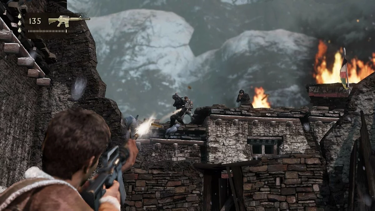 Скриншот из игры Uncharted 2: Among Thieves - 53