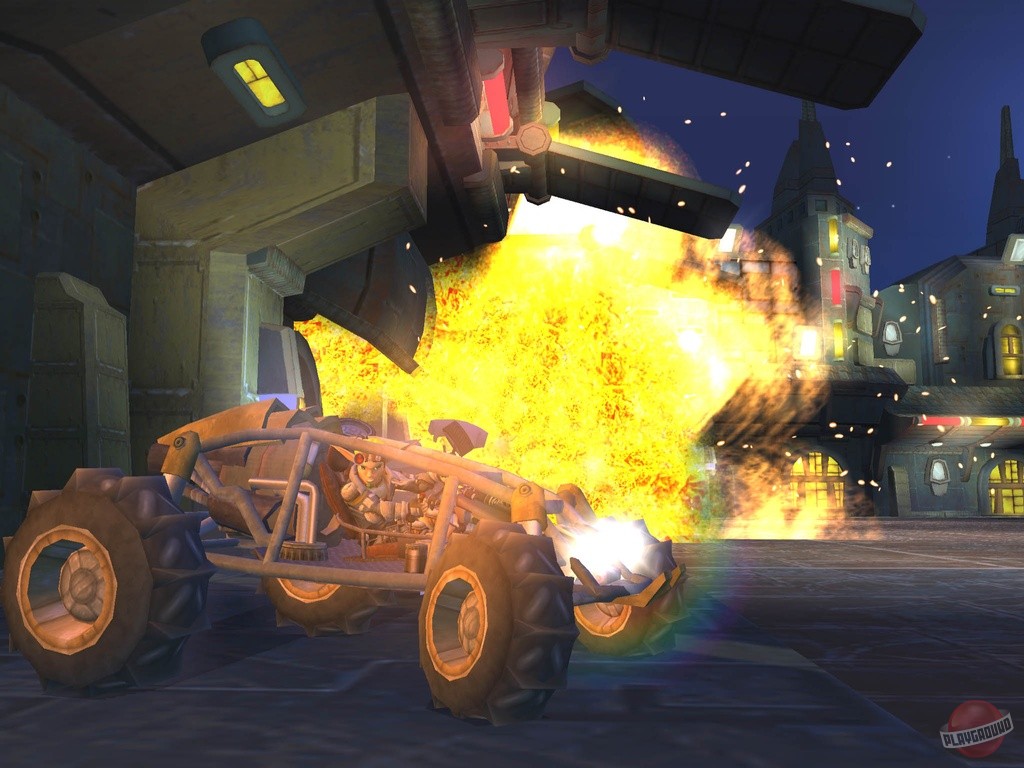 Скриншот из игры Jak X: Combat Racing - 1