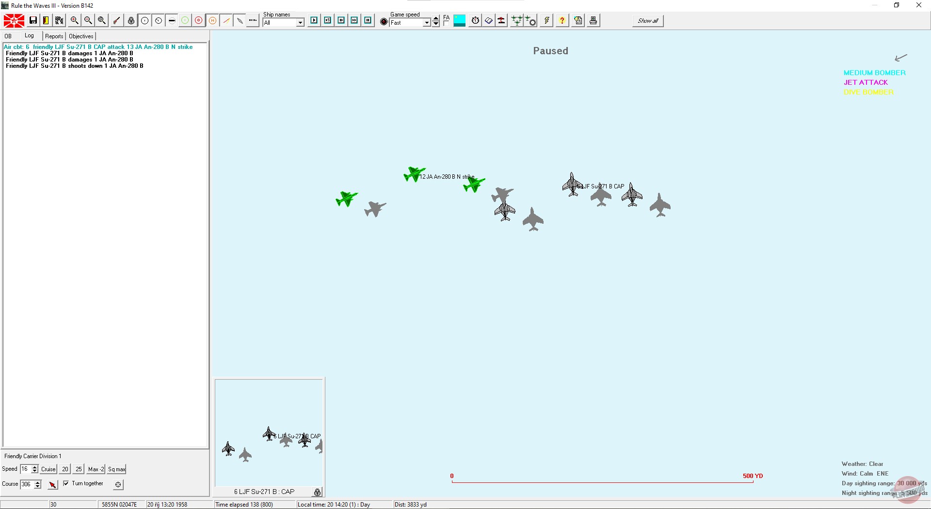 Скриншот из игры Rule the Waves 3 - 8