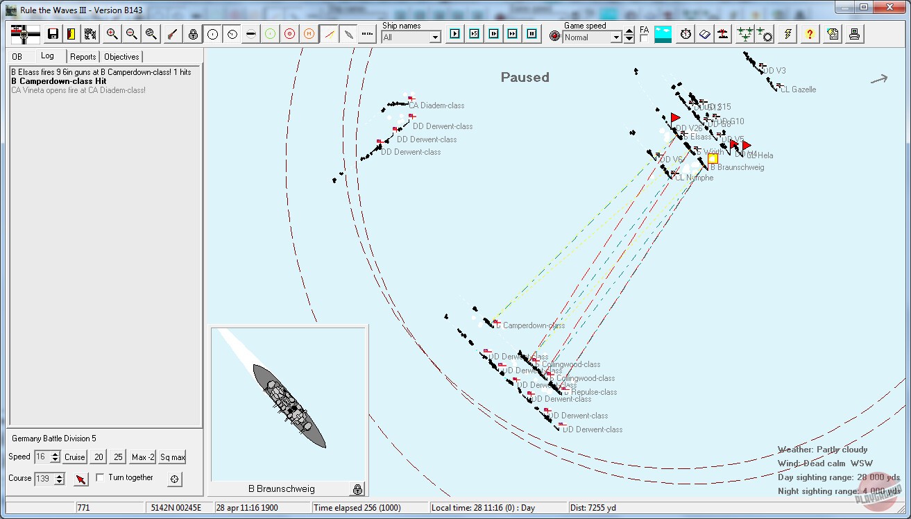 Скриншот из игры Rule the Waves 3 - 13