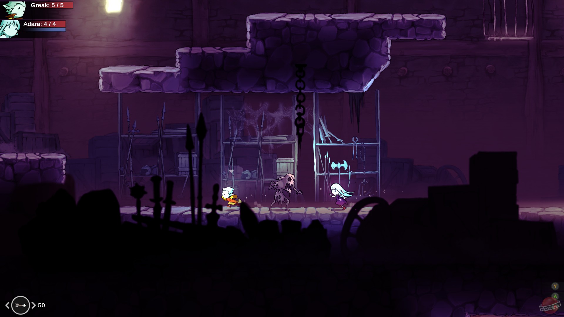 Скриншот из игры Greak: Memories of Azur - 27