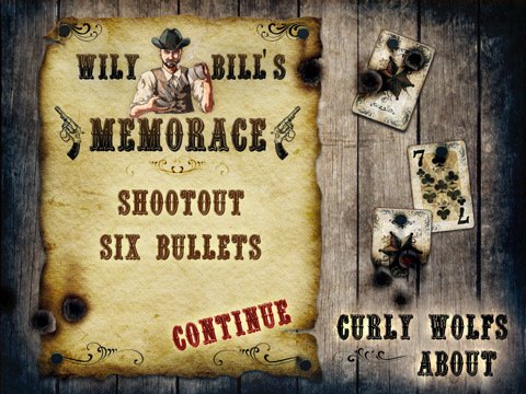 Скриншот из игры Wily Bill's MemoRace - 1