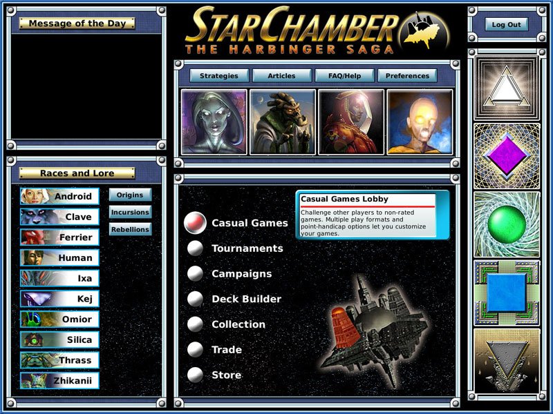 Скриншот из игры Star Chamber: The Harbinger Saga - 5