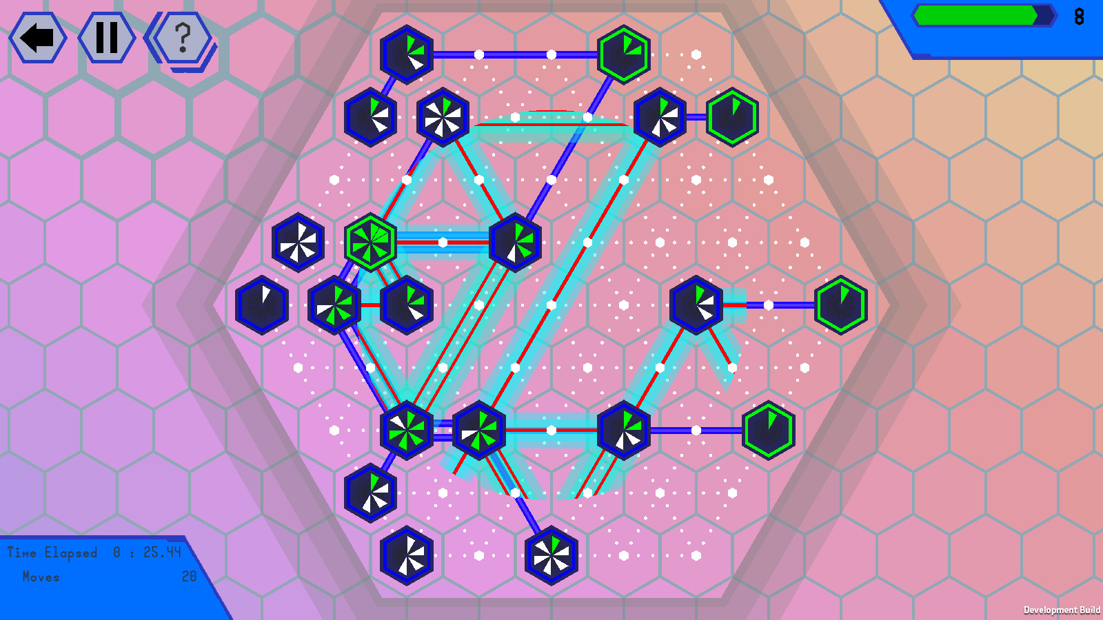 Скриншот из игры HexiHashi - 3