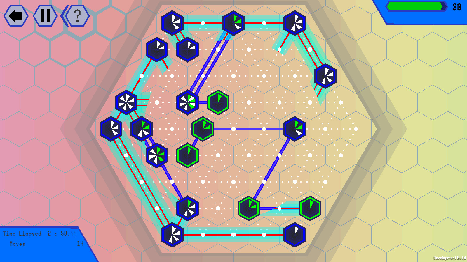 Скриншот из игры HexiHashi - 4