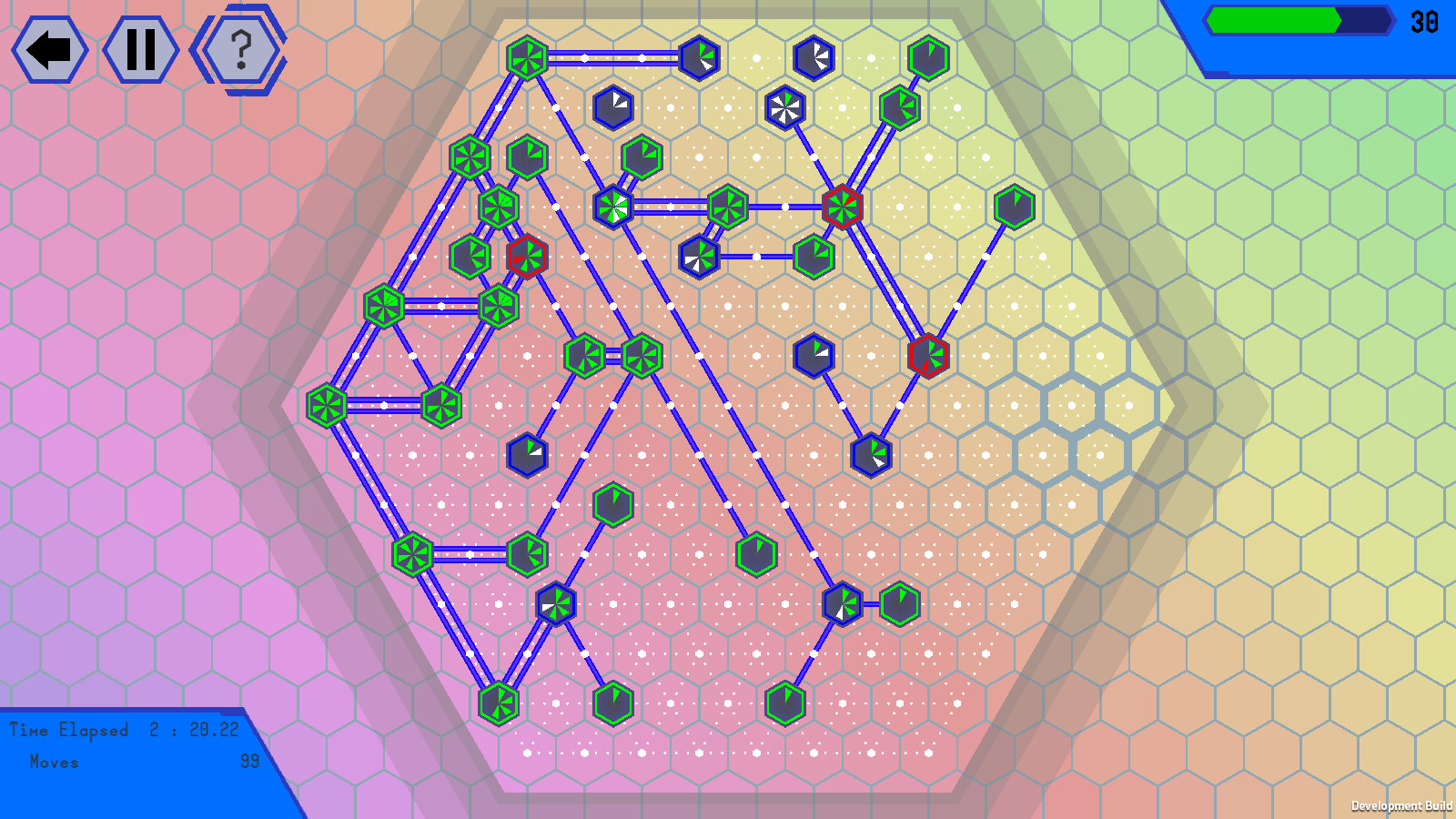 Скриншот из игры HexiHashi - 5